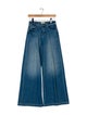 L'Agence Mid-Rise Wide Leg Jeans
