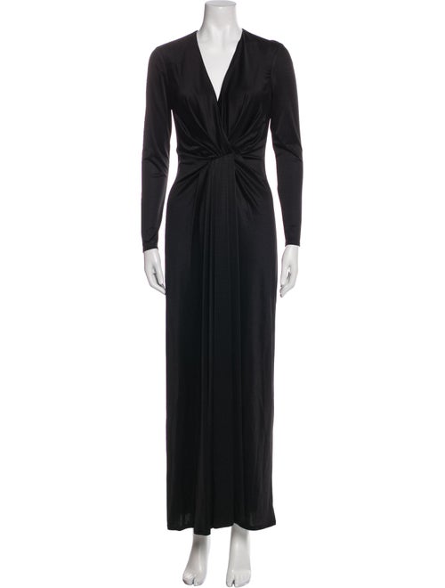 L'Agence Pleated Accents Robe