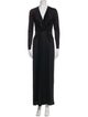 L'Agence Pleated Accents Robe