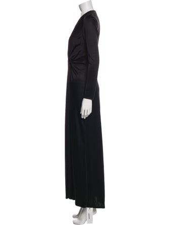 L'Agence Pleated Accents Robe
