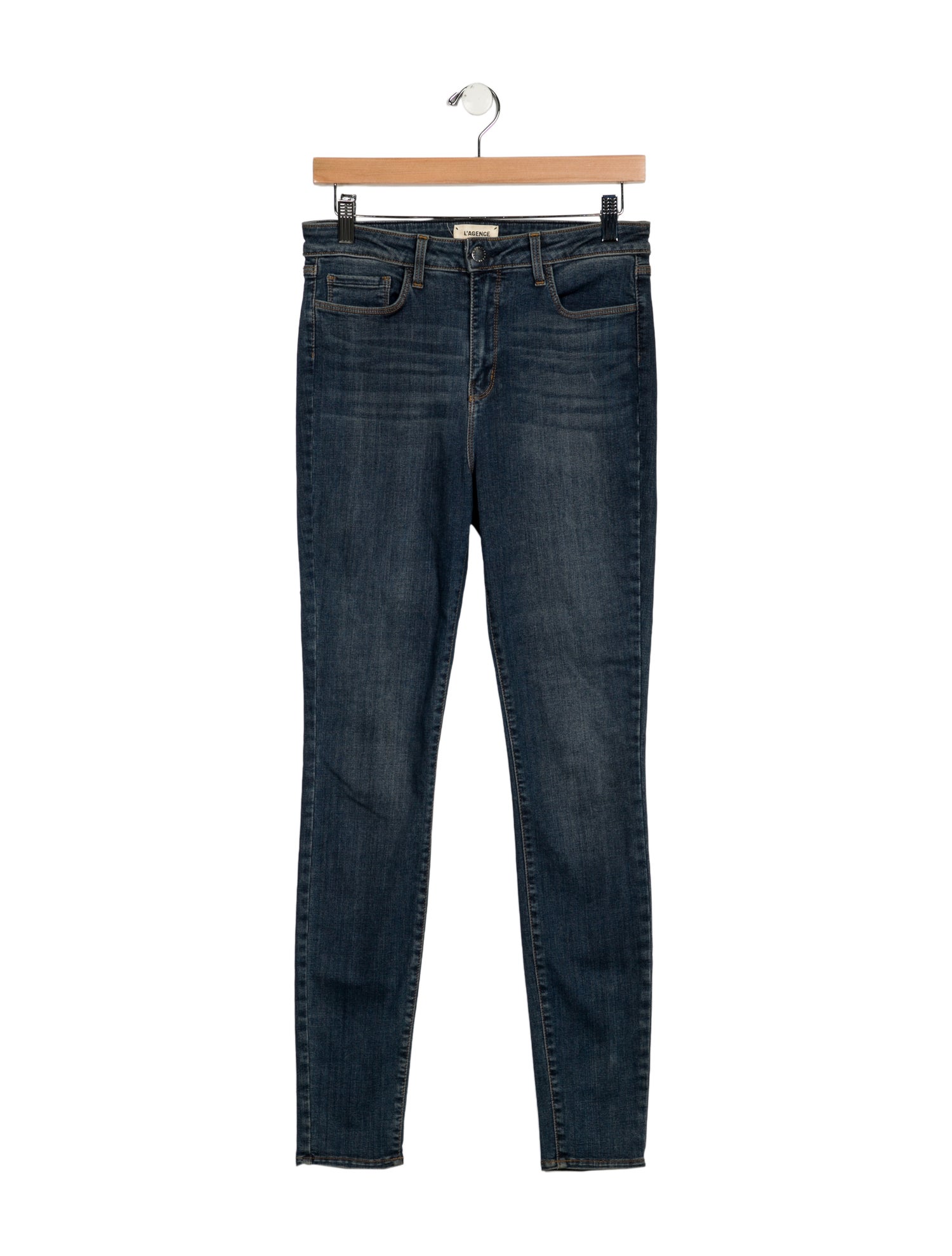 L'Agence Mid-Rise Skinny Leg Jeans
