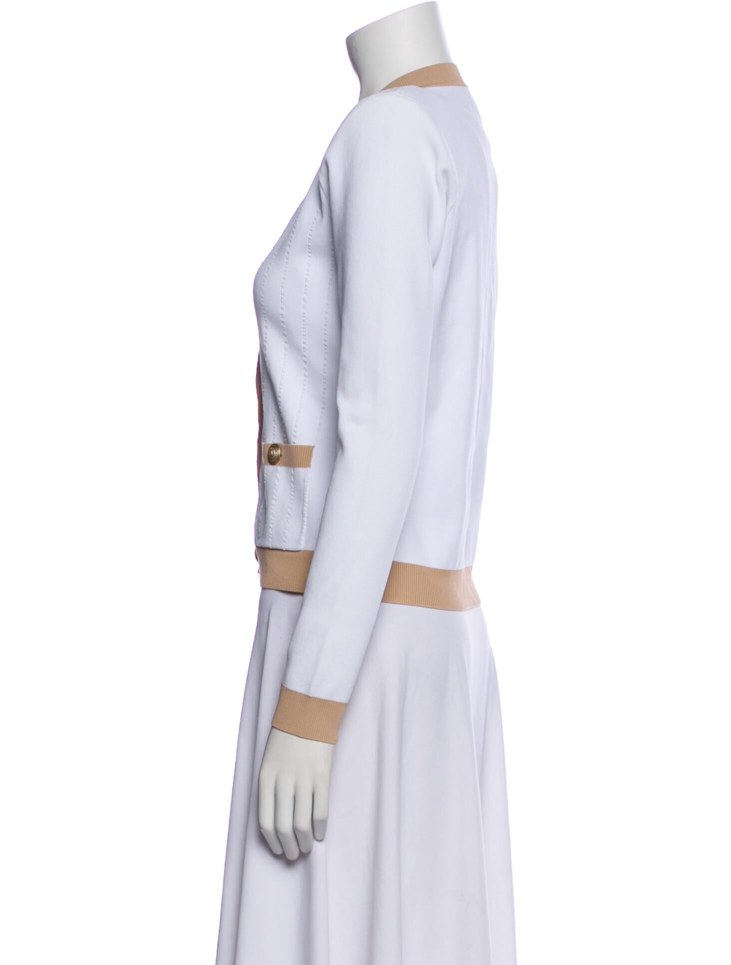 L'Agence Colorblock Pattern Evening Jacket