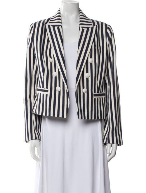 L'Agence Striped Blazer