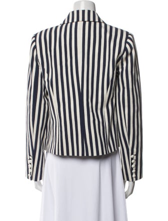L'Agence Striped Blazer