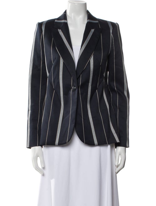 L'Agence Striped Blazer