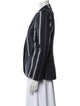 L'Agence Striped Blazer