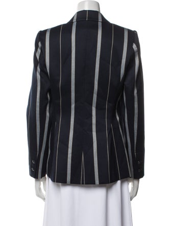 L'Agence Striped Blazer