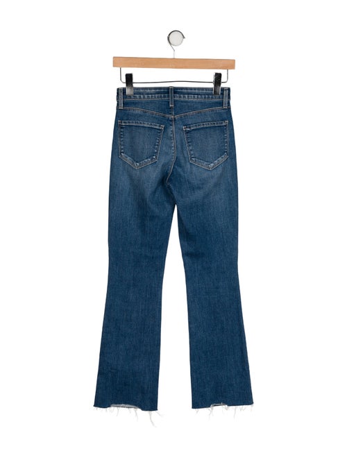 L'Agence Mid-Rise Straight Leg Jeans