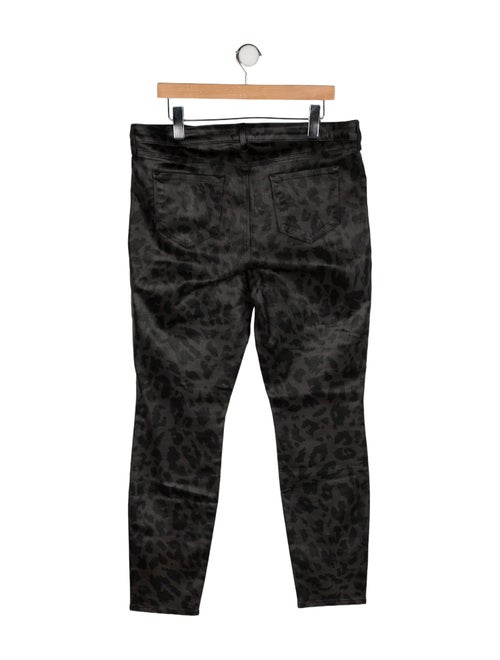 L'Agence Printed Skinny Leg Pants