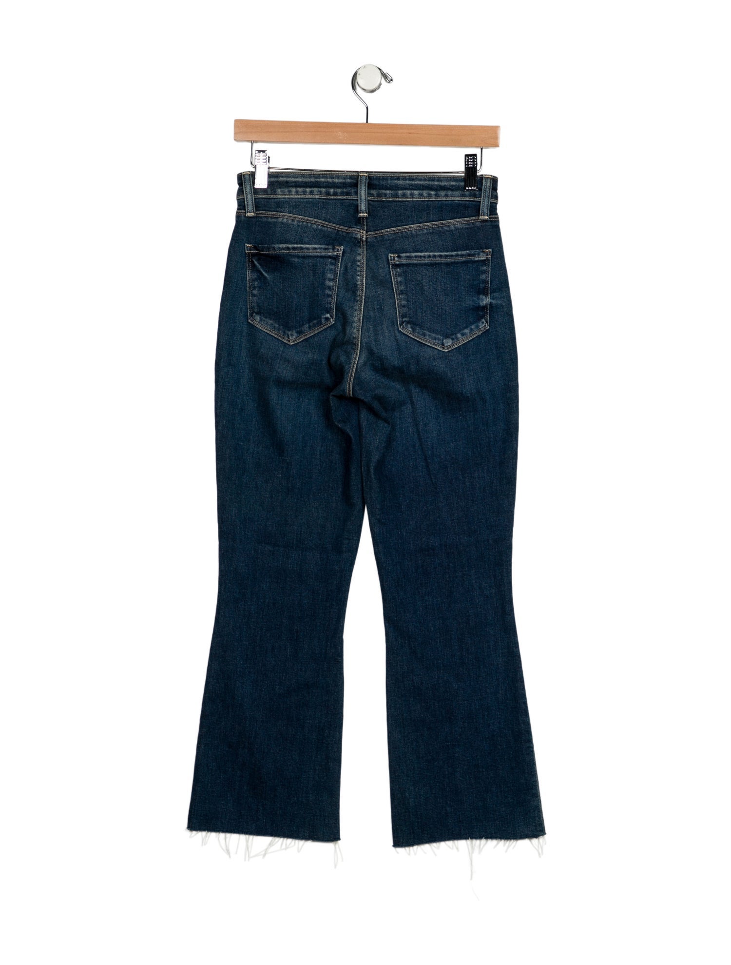 L'Agence Mid-Rise Straight Leg Jeans