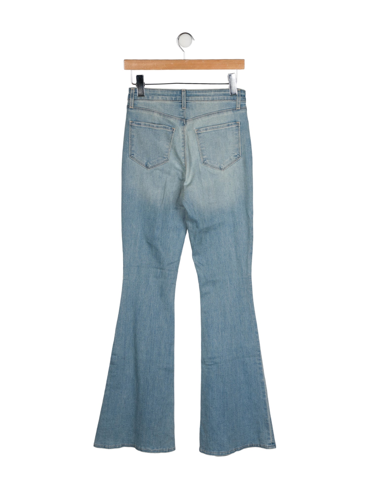 L'Agence Mid-Rise Straight Leg Jeans