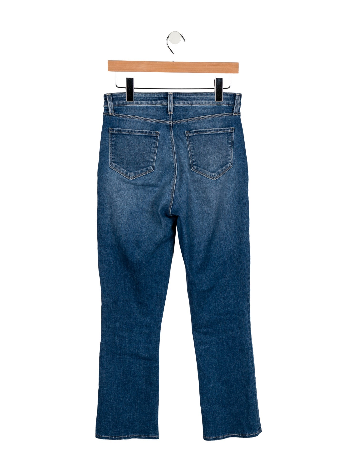 L'Agence High-Rise Straight Leg Jeans