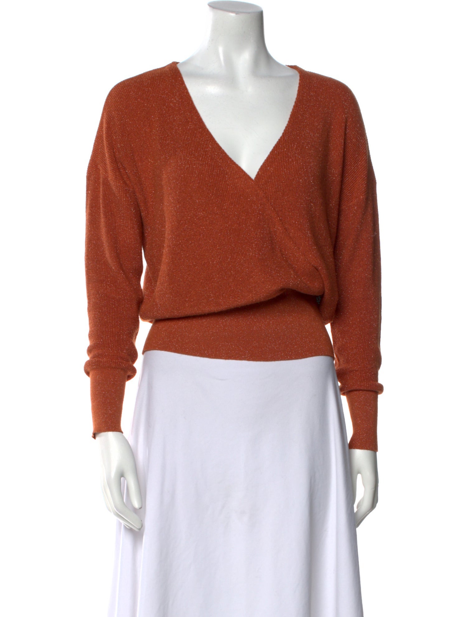 L'Agence V-Neck Sweater