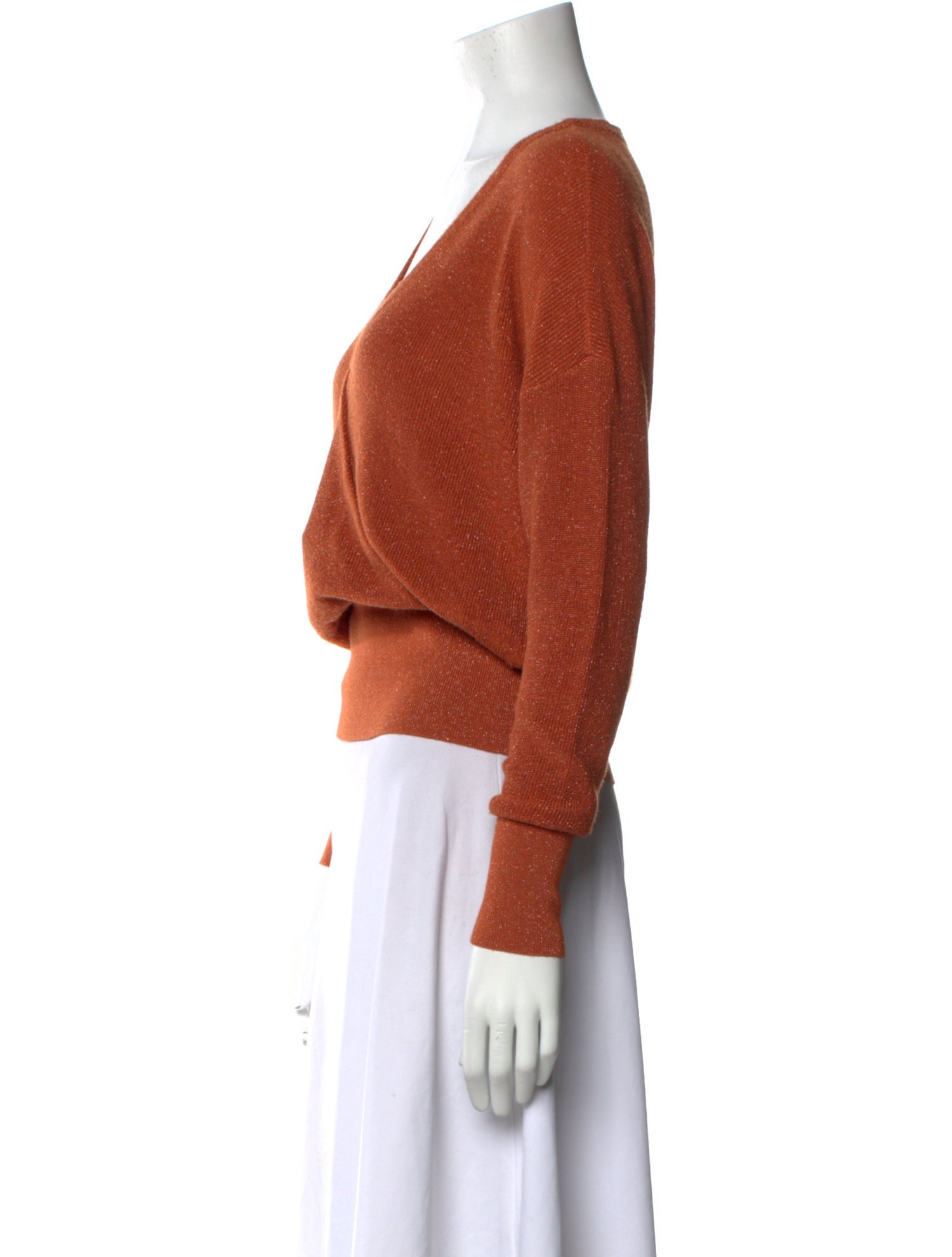 L'Agence V-Neck Sweater