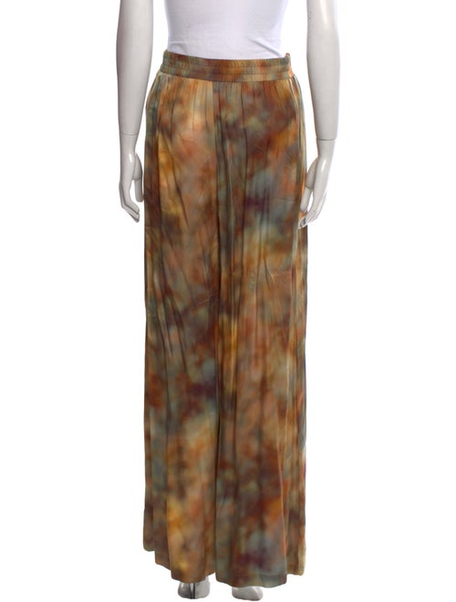 L'Agence Printed Wide Leg Pants