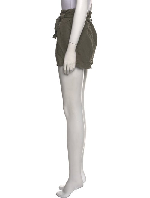 L'Agence Linen Mini Shorts