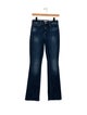 L'Agence Mid-Rise Straight Leg Jeans