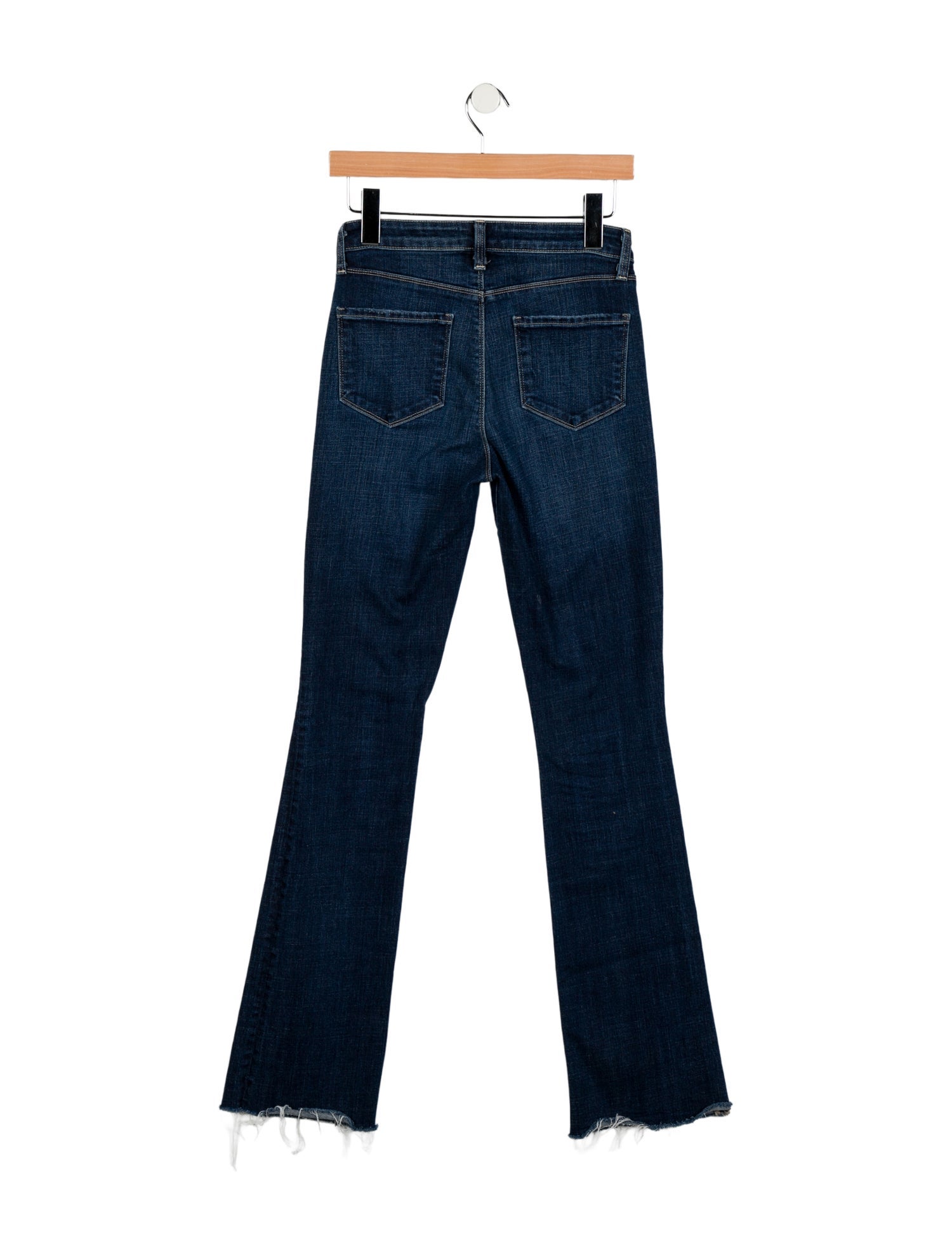 L'Agence Mid-Rise Straight Leg Jeans