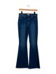 L'Agence Mid-Rise Wide Leg Jeans