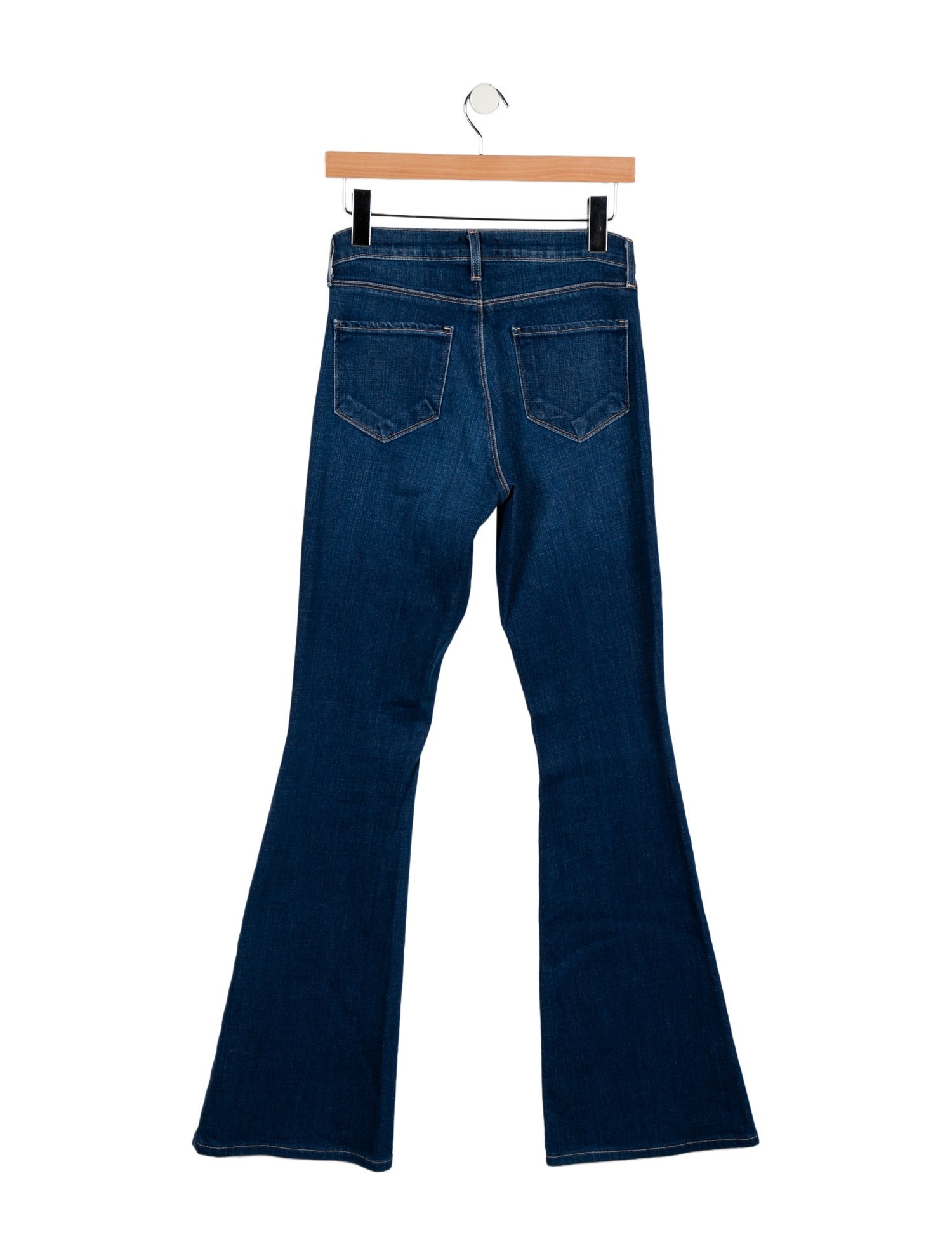 L'Agence Mid-Rise Wide Leg Jeans