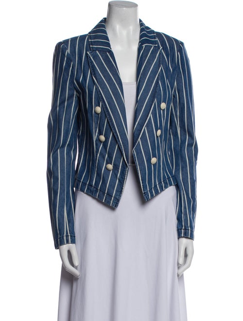 L'Agence Striped Blazer