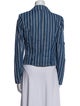 L'Agence Striped Blazer