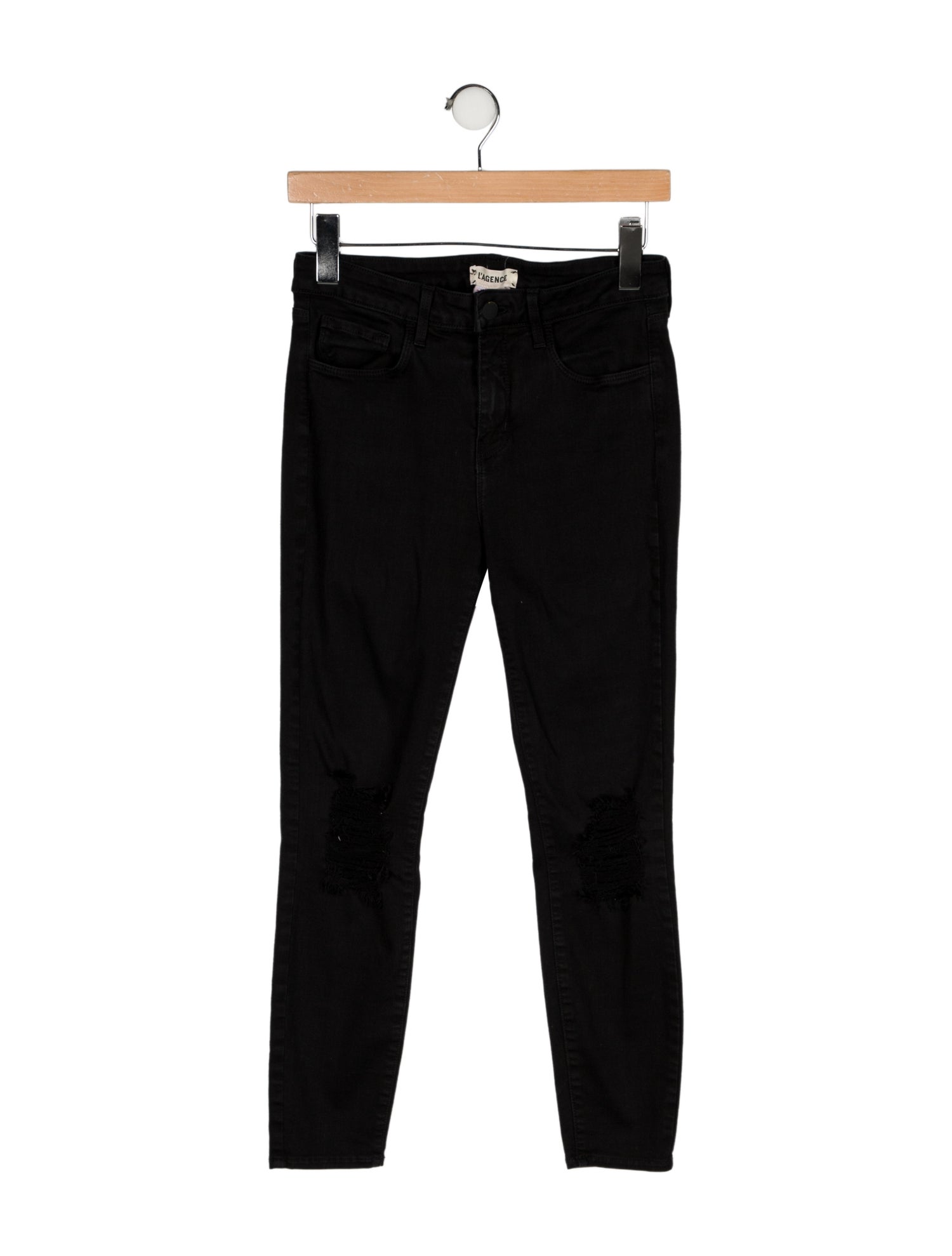 L'Agence Mid-Rise Skinny Leg Jeans
