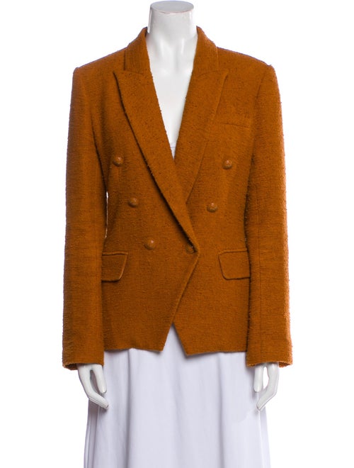 L'Agence Plaid Print Blazer