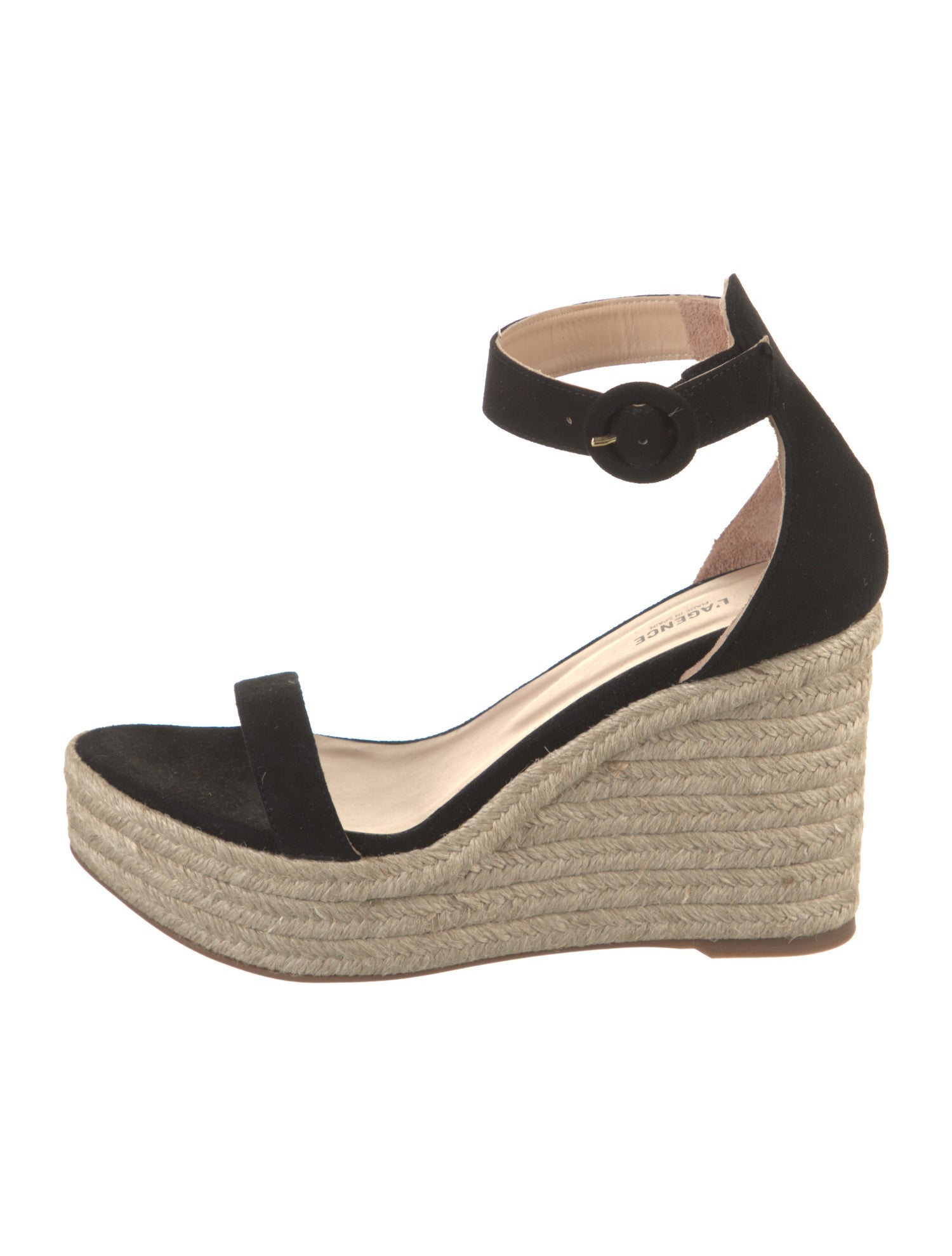 L'Agence Suede Espadrilles