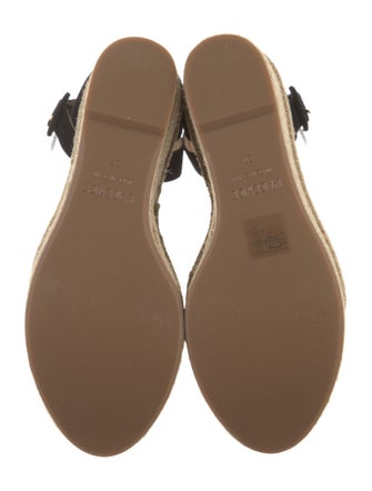 L'Agence Suede Espadrilles