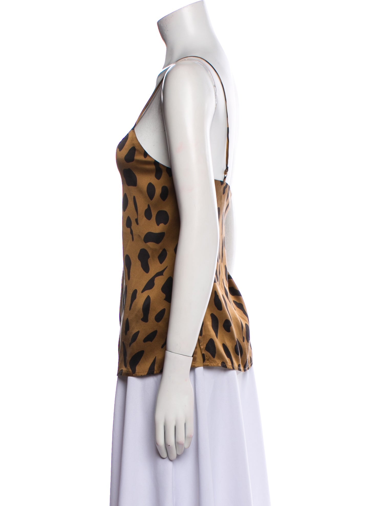 L'Agence Silk Animal Print Lounge Set
