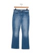 L'Agence Mid-Rise Straight Leg Jeans