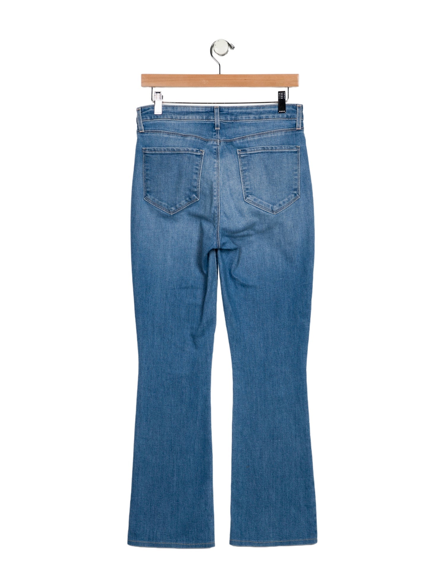 L'Agence Mid-Rise Straight Leg Jeans
