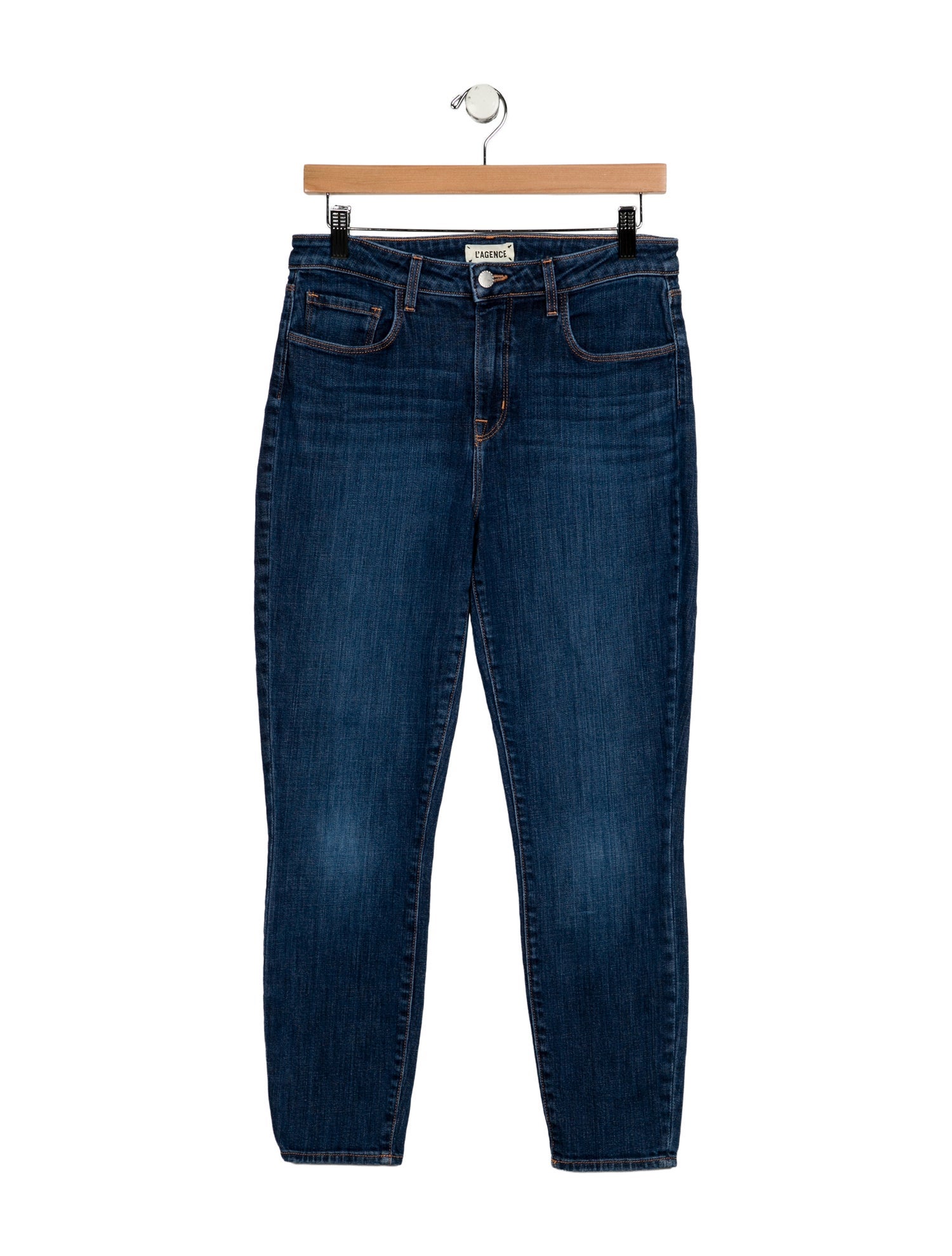 L'Agence Mid-Rise Skinny Leg Jeans