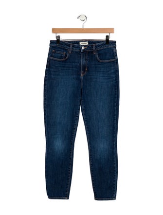 L'Agence Mid-Rise Skinny Leg Jeans