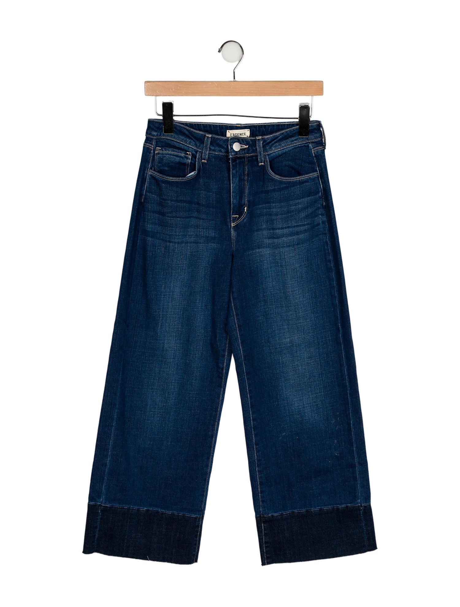 L'Agence High-Rise Wide Leg Jeans