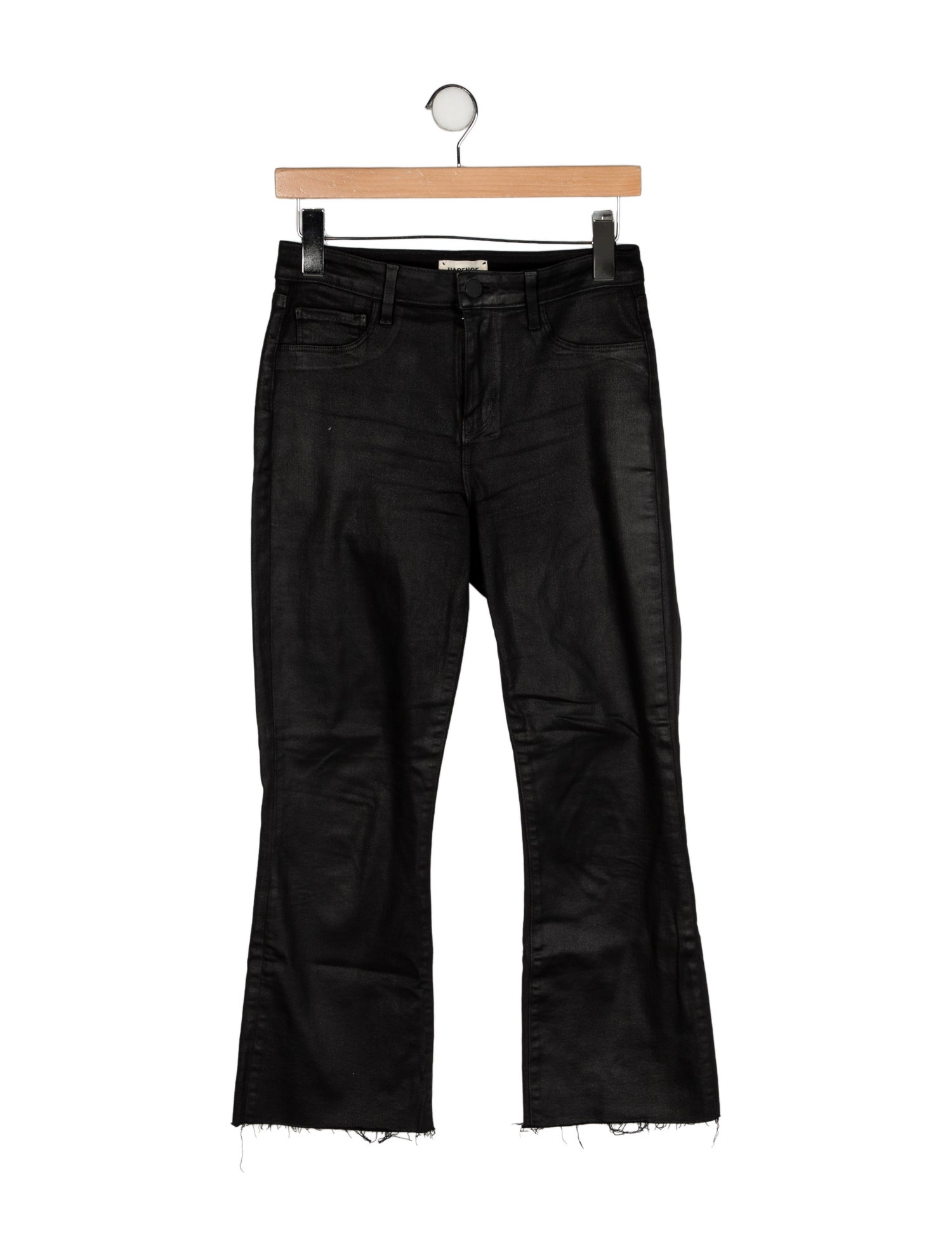 L'Agence Mid-Rise Straight Leg Jeans