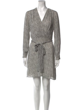 L'Agence Silk Mini Dress