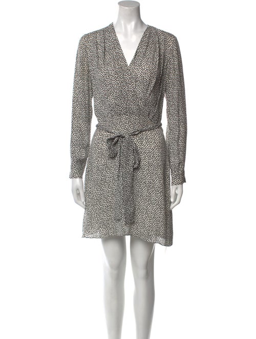 L'Agence Silk Mini Dress