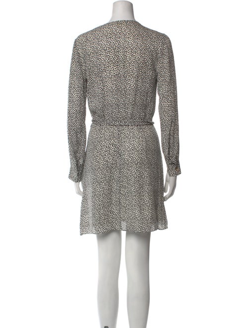 L'Agence Silk Mini Dress