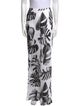L'Agence Printed Long Skirt