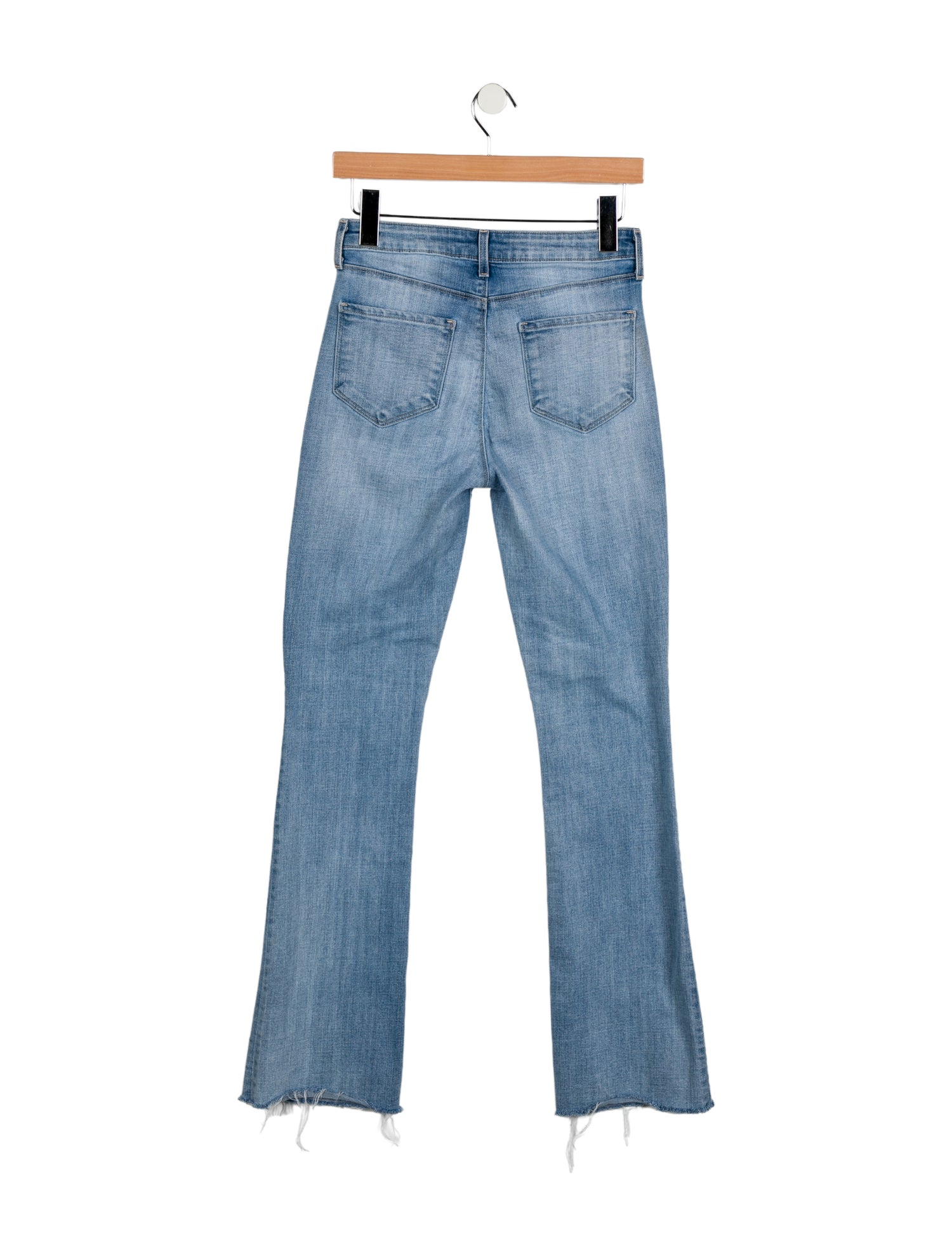 L'Agence Mid-Rise Straight Leg Jeans