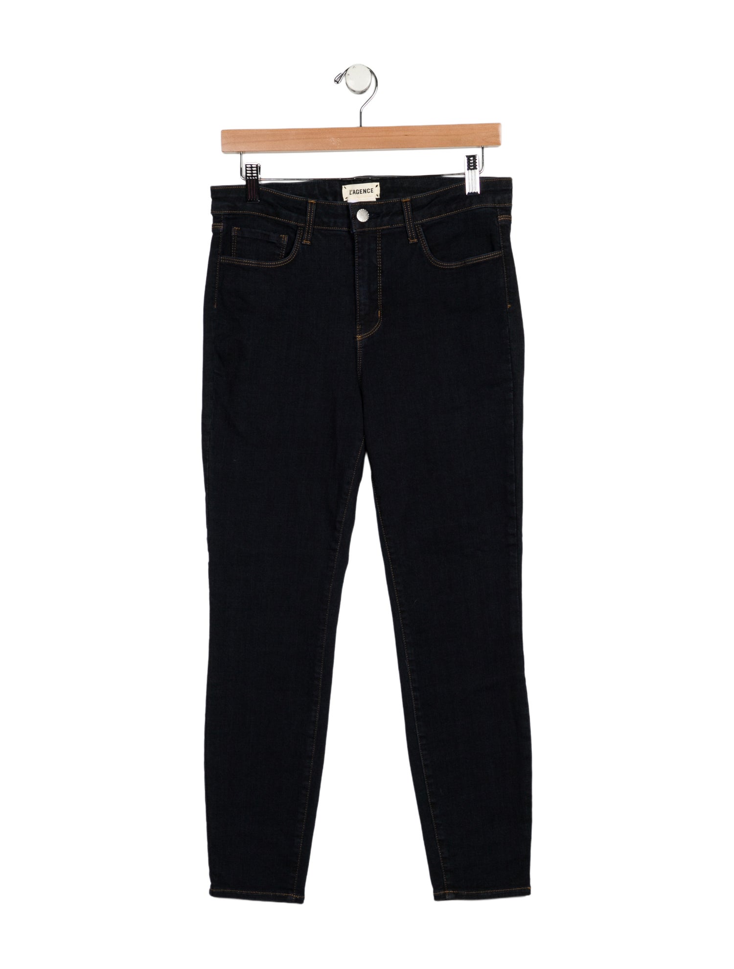 L'Agence Mid-Rise Skinny Leg Jeans