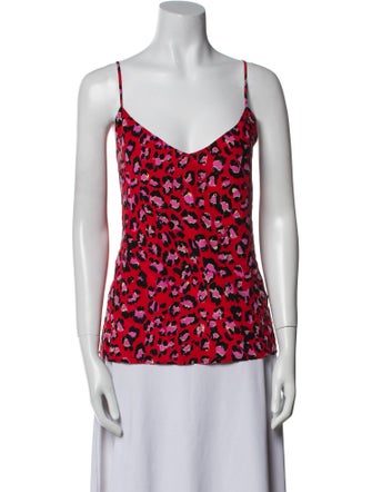 L'Agence Silk Printed Pajamas