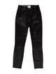L'Agence Lamb Leather Skinny Leg Pants