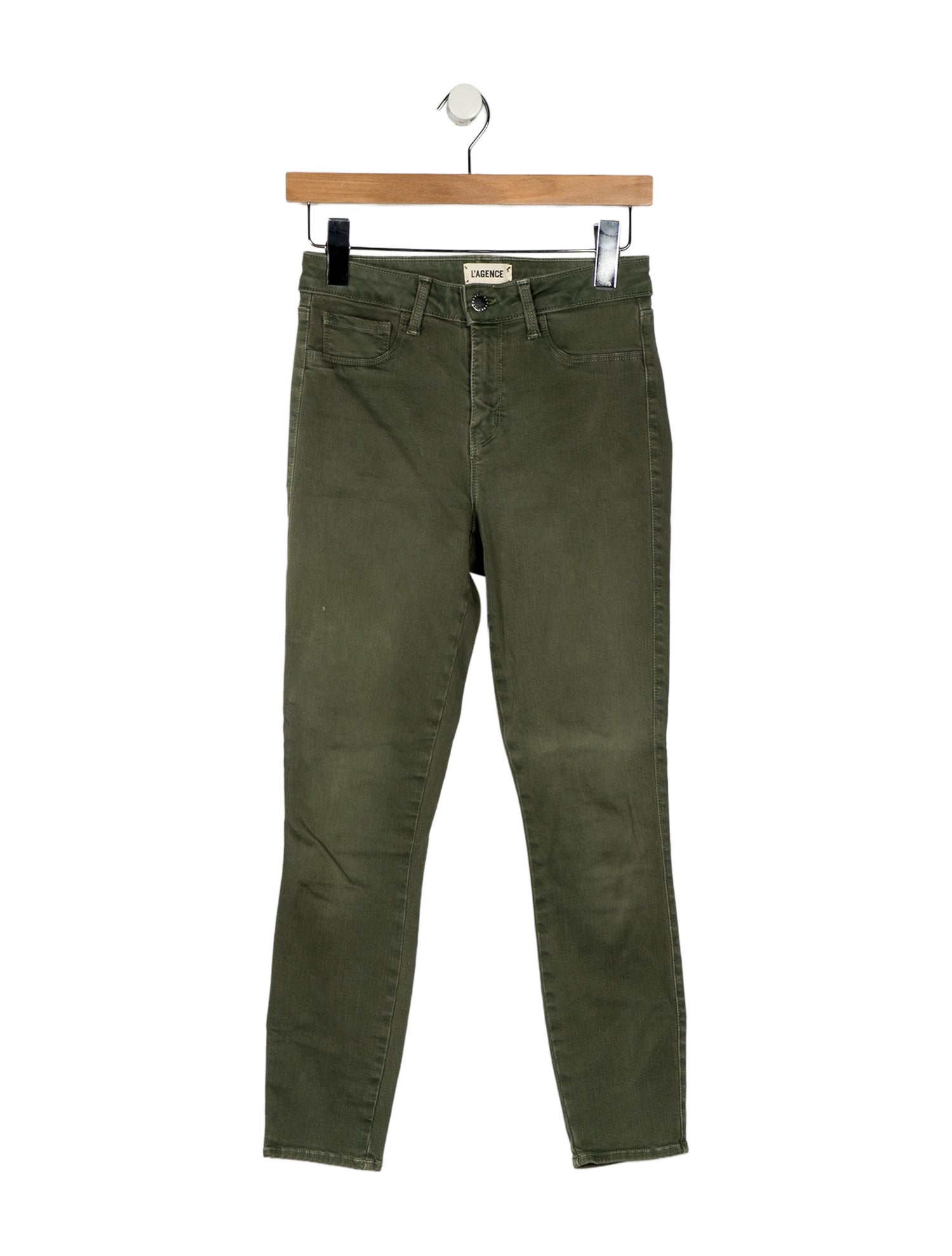 L'Agence Mid-Rise Skinny Leg Jeans