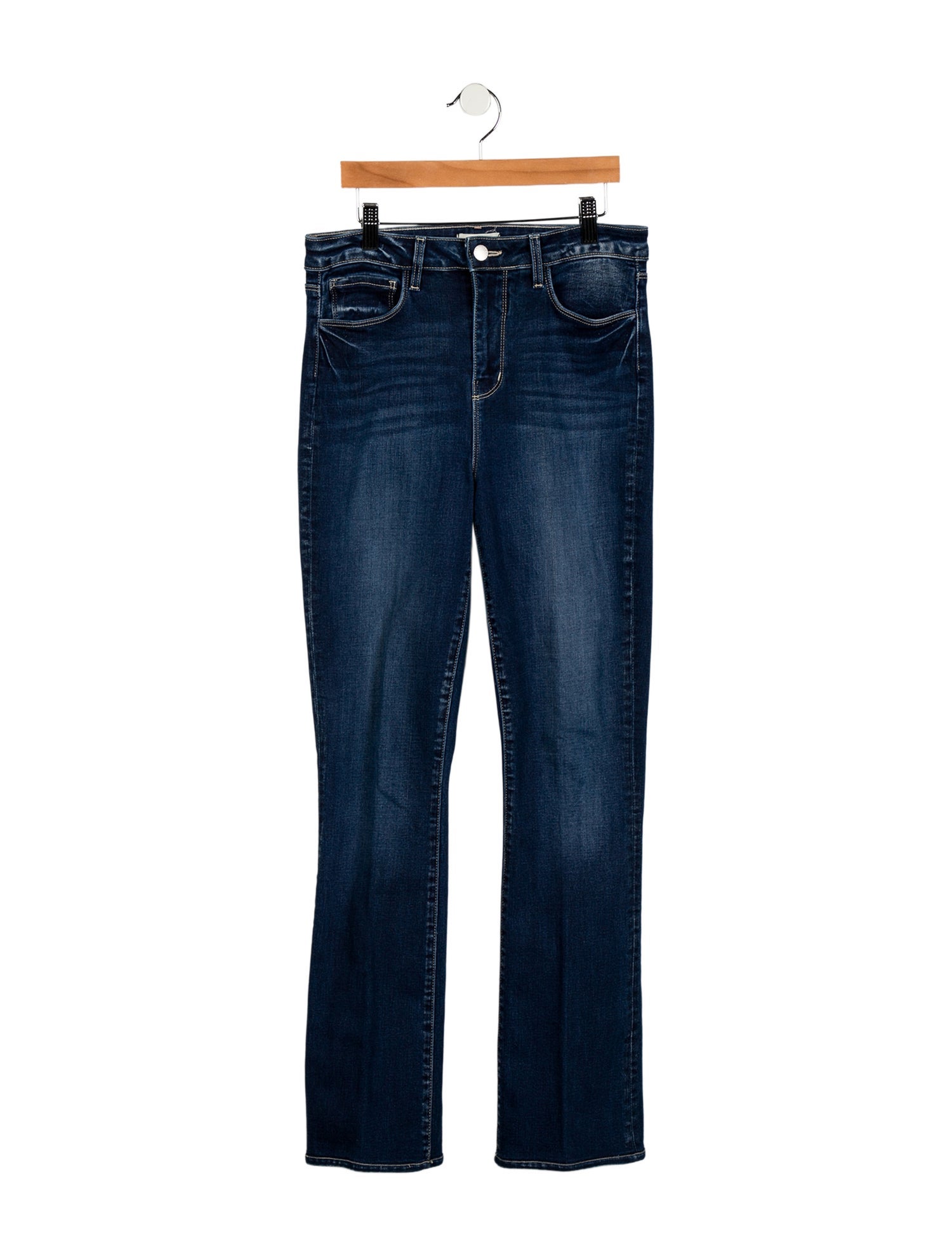 L'Agence High-Rise Wide Leg Jeans