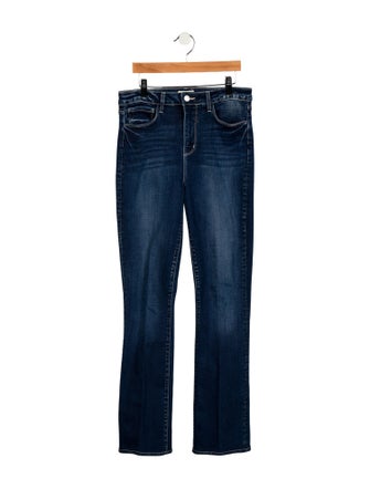 L'Agence High-Rise Wide Leg Jeans