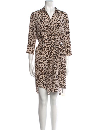 L'Agence Silk Mini Dress