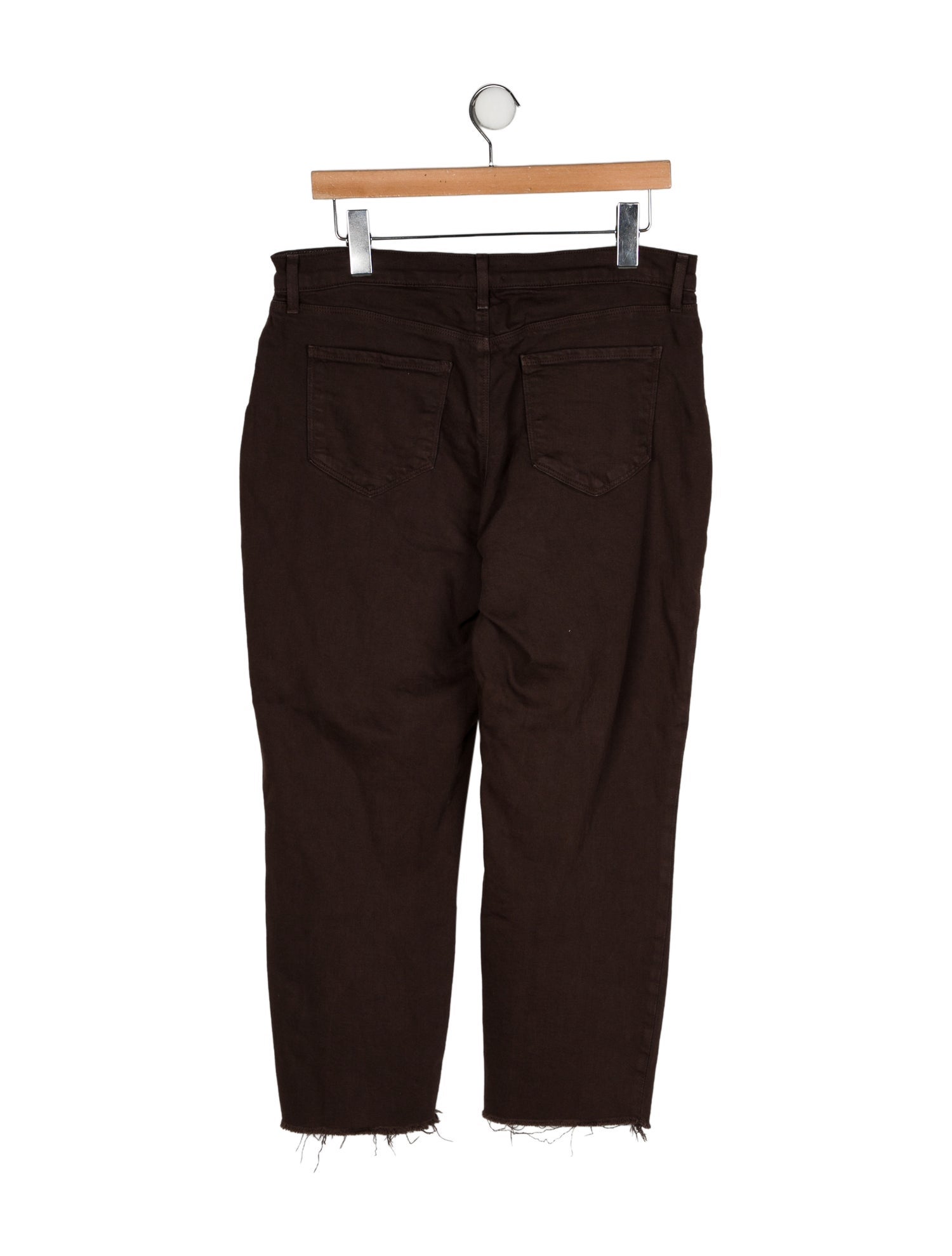 L'Agence High-Rise Straight Leg Jeans